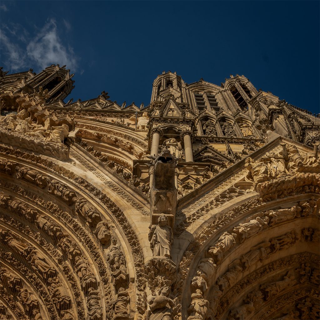 Notre-Dame de Reims Details Foto ICUart Frank Latz