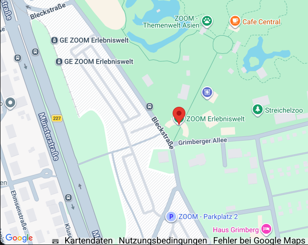 Anfahrt Fotoworkshop ZOOM Erlebniswelt Gelsenkirchen